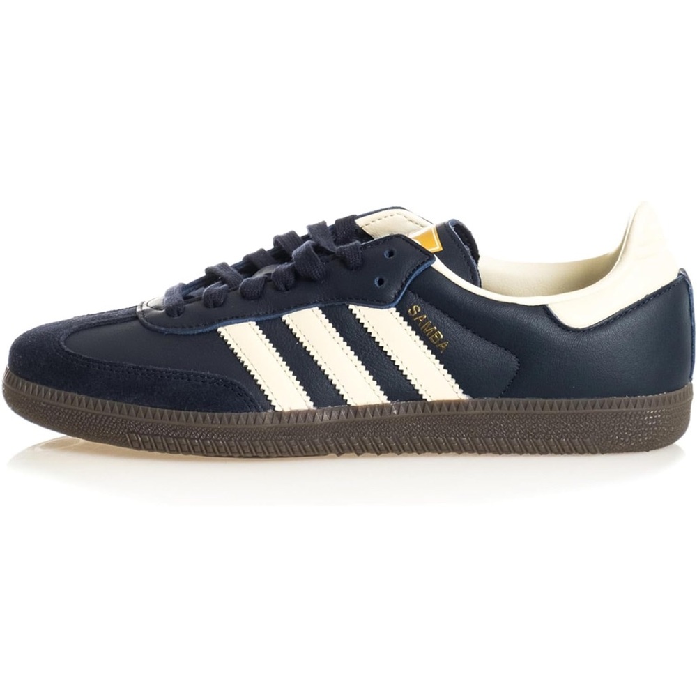 Adidas Samba Blue and Cream Sneakers - Unisex - NEW